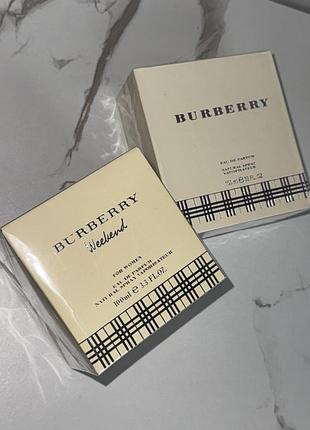 Парфуми жіночі ✨ burberry weekend✨100 мл дуже шлейфові парфюм