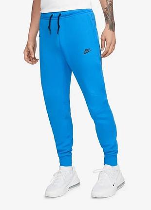 Штани чоловічі nike nsw tech fleece joggers light blue fb8002-435