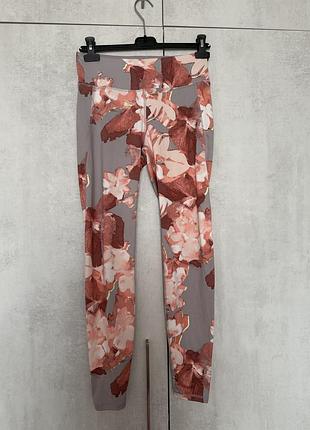 Легінси квіткові (h&m sport)
