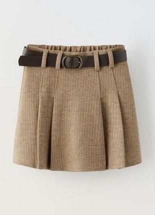 Красива спідниця/юбка-шорти zara у розмірі 9-10 років.