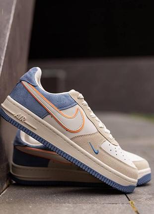 Кроссовки nike air force grey white nd