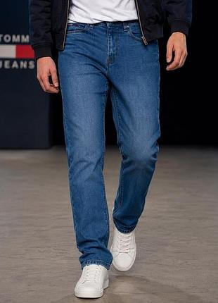 Мужские джинсы hilfiger denim синие m хлопок