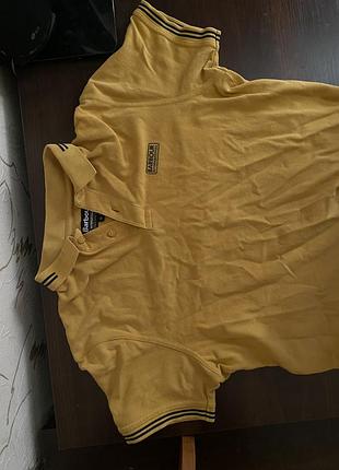 Футболка чоловіча barbour жовта