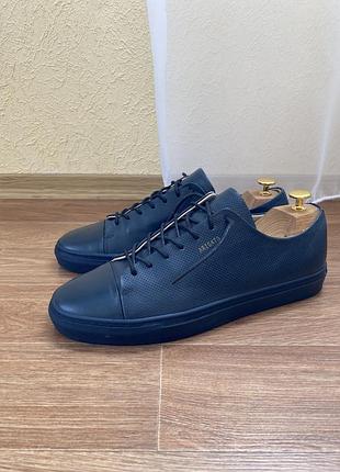 Шкіряні чоловічі кеди axel arigato blue clean 90 розмір 44