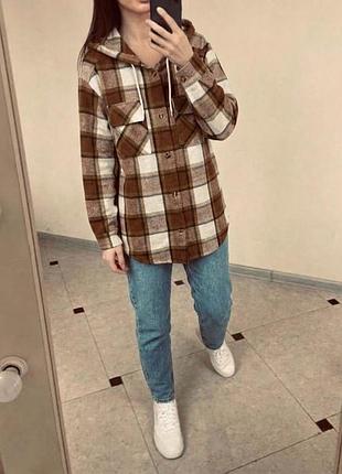 Теплая рубашка
