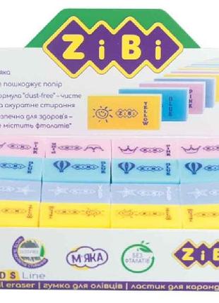 Ластик кристал 32х23х7,5мм в боксі zb.5456 тм zibi