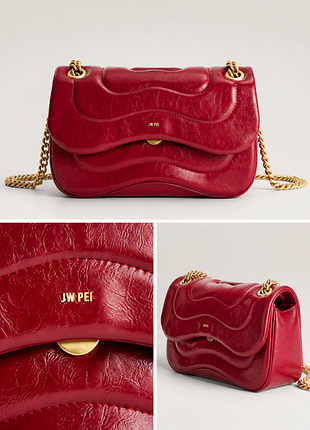 Jw pei tina quilted chain crossbody / женская сумка кроссбоди tina quilted оригинал
