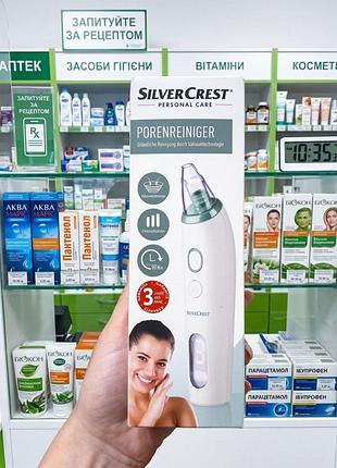 Вакуумный очиститель пор silvercrest personal care (модель spr 600 b1), предназначен для глубокого очищения кожи лица