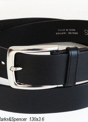 Пояс ремінь шкіряний marks&spencer