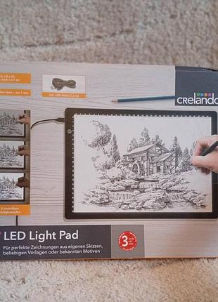 Crelando led light pad (световой планшет для рисования и копирования)