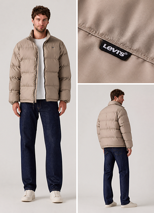 Levi’s puffer jacket / куртка левіс чоловіча пуховик зимова | оригінал | s, m, l