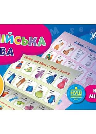 Мини-плакаты обучающие английский язык 2 класс арт.20897 тм ула