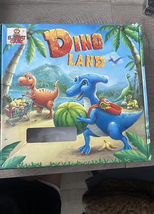 Настільна гра dino land діно ленд