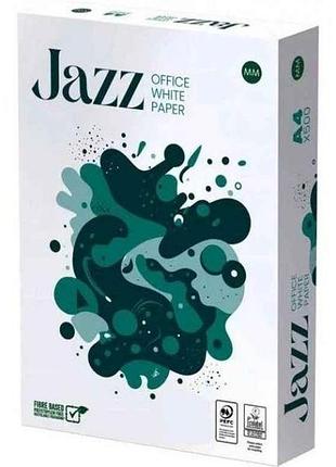 Бумага белая а4 80г/м2 500арк. тм jazz