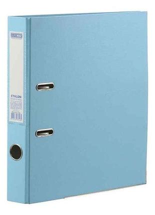 Папка-регистратор одност etalon а4 pastel 50/55мм бирюзовый тм buromax