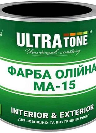 Фарба олійна 2,5кг чорний тм ultra tone