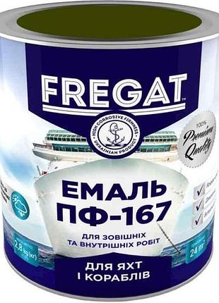 Эмаль алкидная пф-167 хаки 2,8кг тм fregat