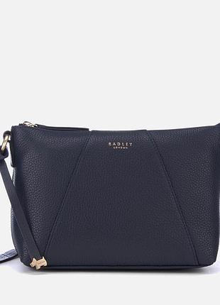 Женская сумочка натуральная кожа radley wood street crossbody - ink - 15027 / 27 x 18 x 10 cm