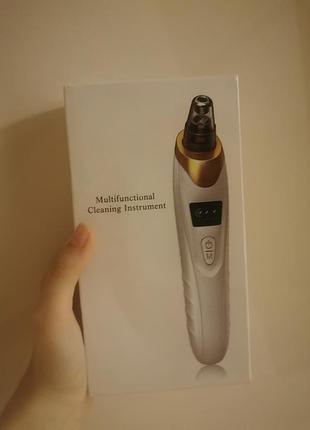 Вакуумный очиститель пор (blackhead remover hy9), предназначенный для домашней чистки лица и удаления черных точек
