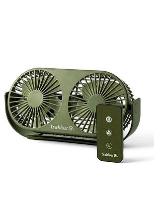 Вентилятор для палатки trakker remote bivvy fan с пультом управления, аккумуляторный, 6 скоростей