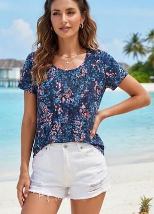✨ вискозный топ футболка m&s goodmove  womens sports uk 40р-р англия бренд оригинал