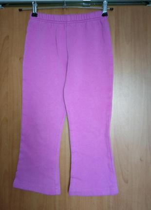 Теплые штаны от пижамы 110-116 рост