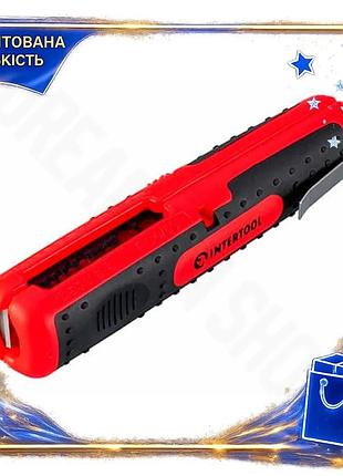 Dm съемник изоляции intertool спецификация 2.2 124 мм универсальный для электромонтажников 0,5-6 мм² и spe|lz