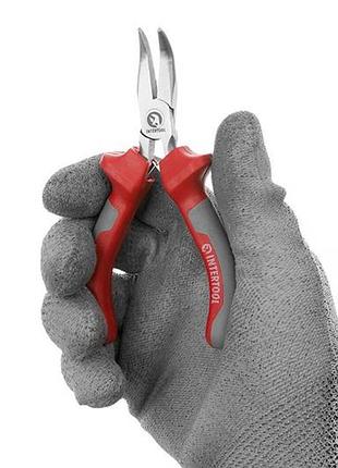 Щипцы изогнутые intertool 115 мм pro (nt-0103) 5