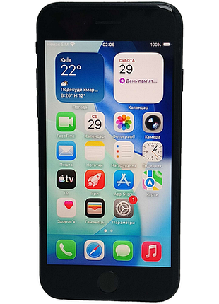 Мобильный телефон смартфон б/у apple iphone se (2020) 64gb