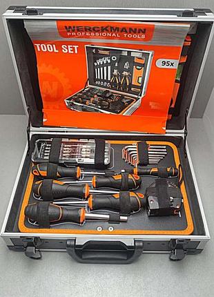 Набор инструментов оснастка б/у werckmann professional tools tool set 95x 4