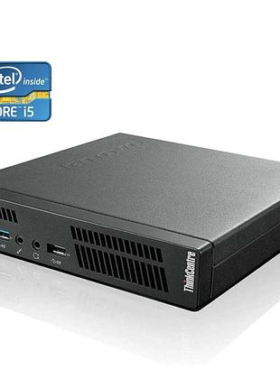 Неттоп lenovo thinkcentre m92p tiny usff / intel core i5-3470t (2 (4) ядра по 2.9 - 3.6 ghz) / 8 gb ddr3 / 320 gb hdd / intel hd