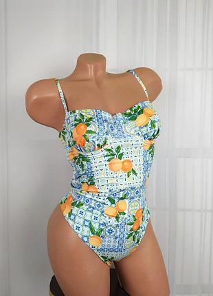 Купальник женский слитный river island s 42\44 различные цвета арт 2722