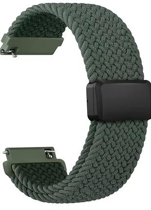 Uwatch тканевый ремешок gravy green 22