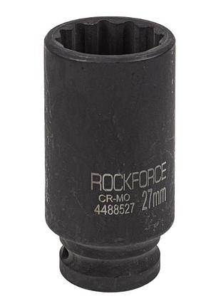 Головка ударна глибока 1/2" 12-гранна 27мм rf-4488527
