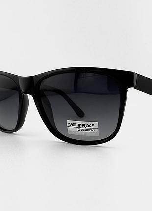 Мужские солнцезащитные очки matrix mt8332 10-p55-a769 с поляризацией, черный градиент (унисекс)