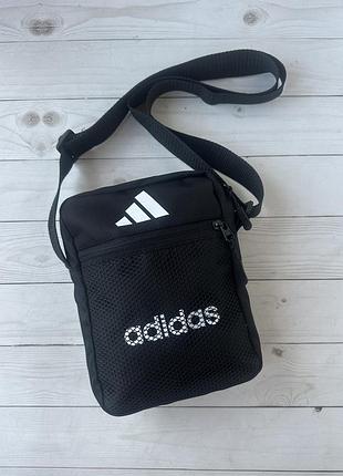 Невелика текстильна чоловіча сумка, сумка для підлітка adidas