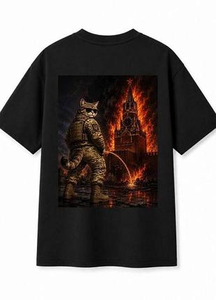 Футболка кот зсу m/l