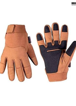 Рукавиці тактичні sturm mil-tec "army winter gloves" coyote