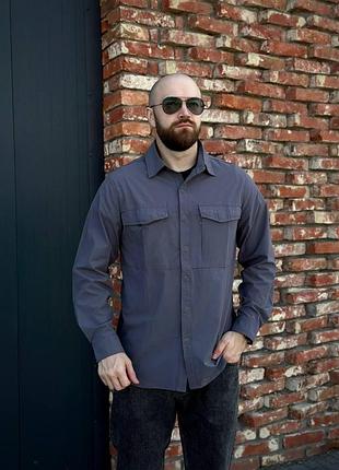 Рубашка outdoor серая tactical xl