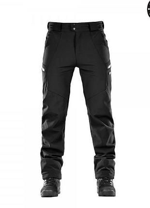 M-tac штани soft shell winter black