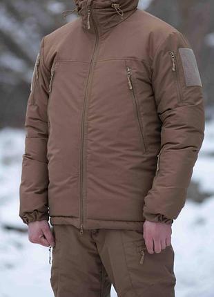 Зимова куртка nord shtorm coyote level 7 -30 батали