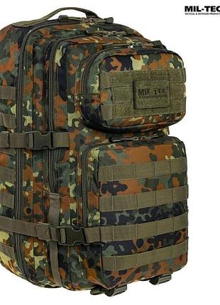 Тактический рюкзак mil-tec assault pack large 36 л flecktarn