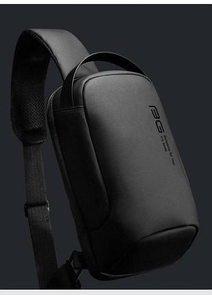 Оригінальний рюкзак з однією лямкою сумка слінг bange 7221 9.7' з usb + micro usb