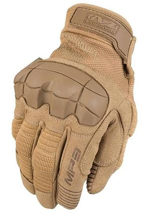 Тактичні рукавички mechanix m-pact 3 coyote