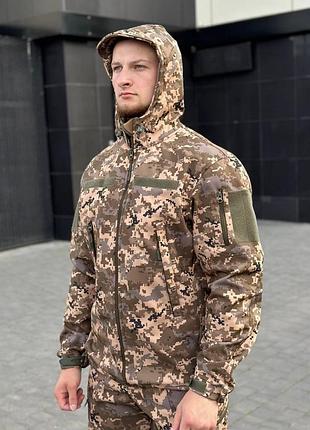 Костюм пиксель софтшелл b&l баталы 9