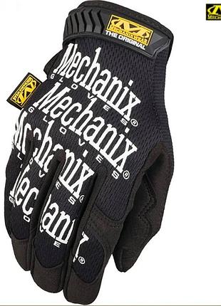 Рукавички mechanix original black л