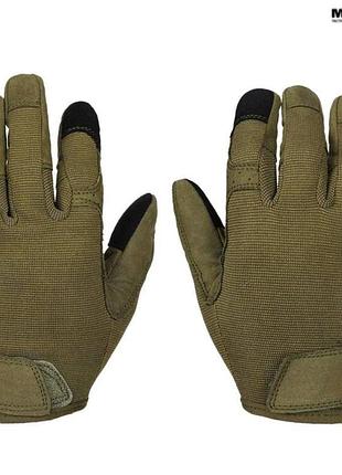 Перчатки сенсорные combat touch оливковые xl