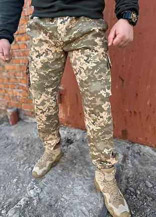 Брюки карго пиксель xxl