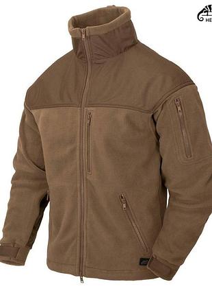Флісова кофта helikon classic army, coyote