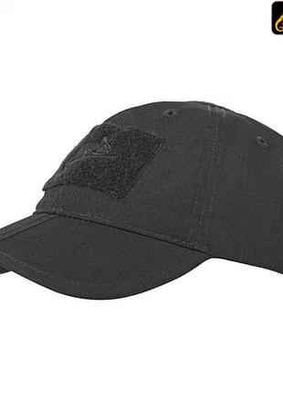 Бейсболка helikon folding polycotton rip-stop - black